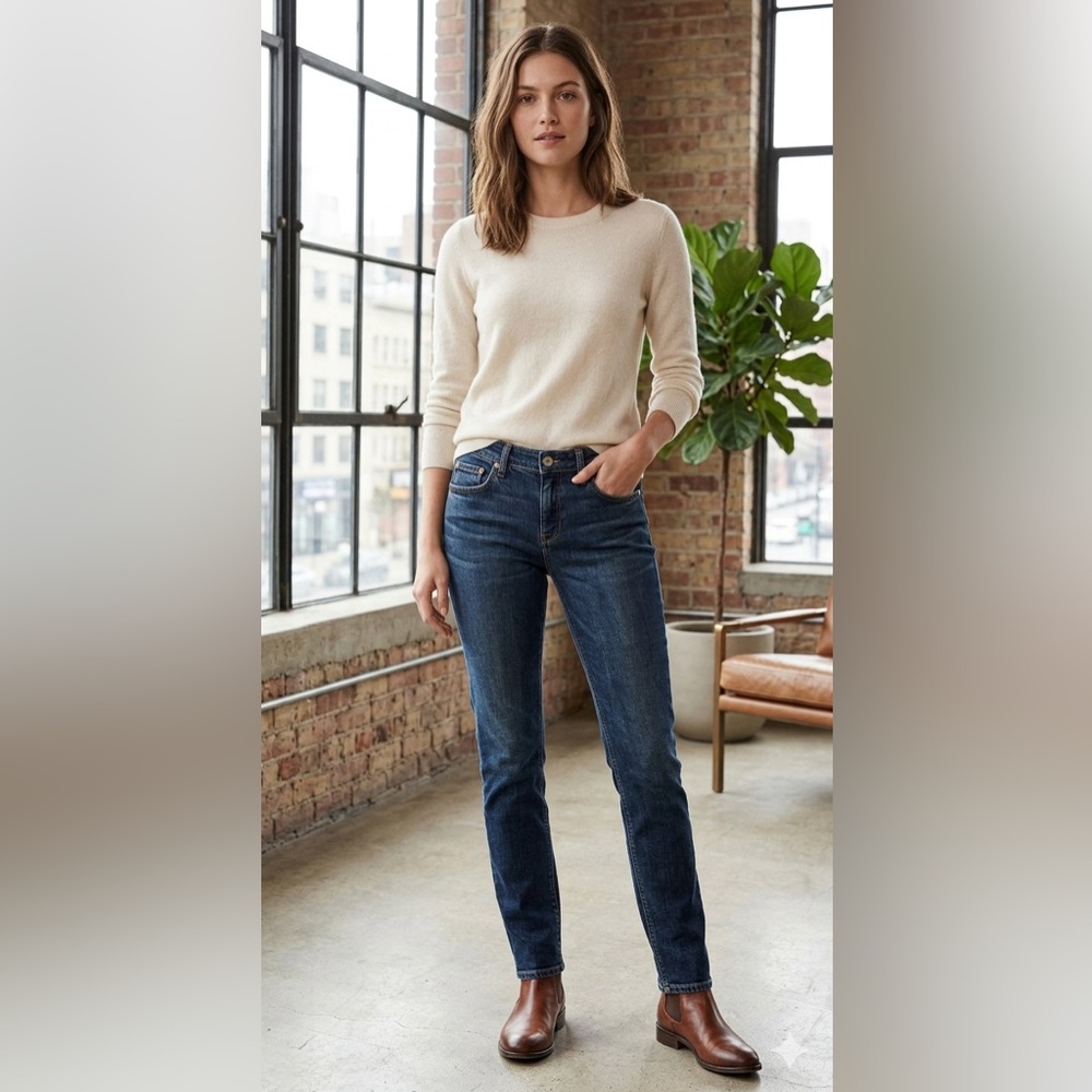rag & bone Dark Blue Women's Jeans